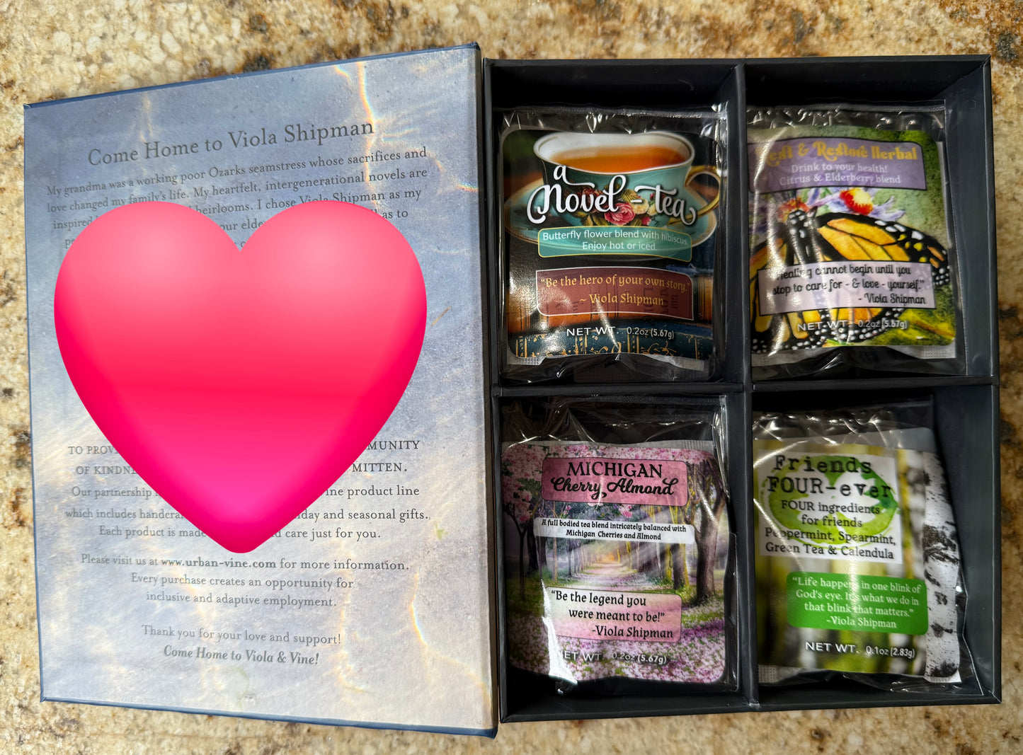 Tea Time Passport Book