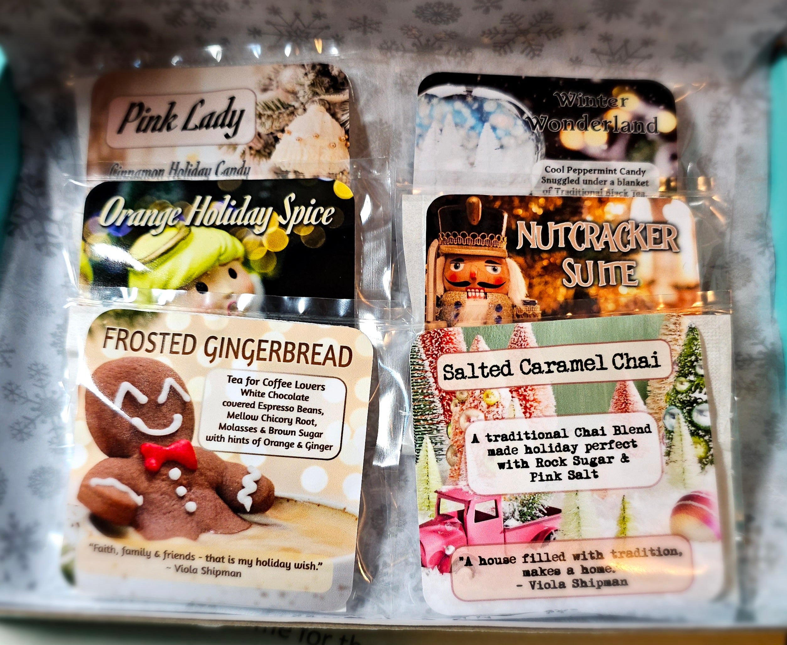 Viola Shipman Holiday Sample Tea Gift Set Urban Vine