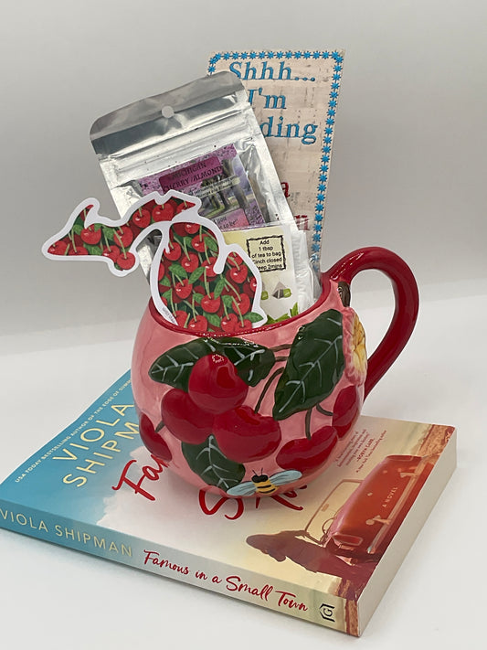 Cherry mug gift set