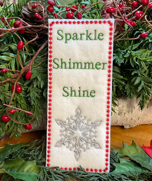 Holiday Bookmark